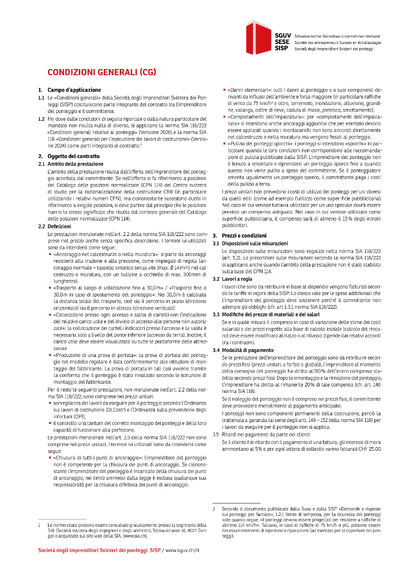 Condizioni Generali (CG)